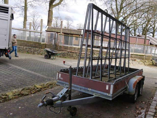 Remorcă cu platformă de lucru BÖCKMANN Pritsche mit Gestell