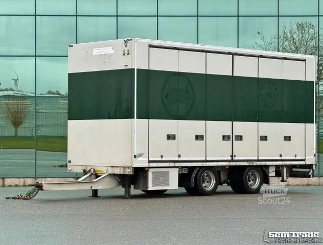 Remorque frigorifique Burg VAN BEUREN ISOLATED BOX SIDE DOORS TRS COOL