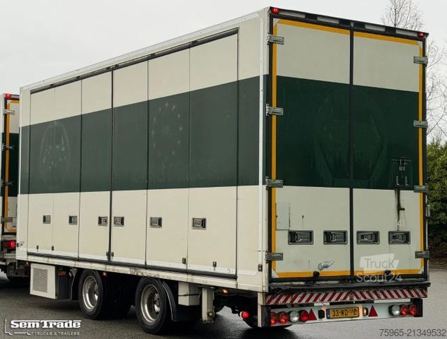 Remorque frigorifique Burg VAN BEUREN ISOLATED BOX SIDE DOORS TRS COOL