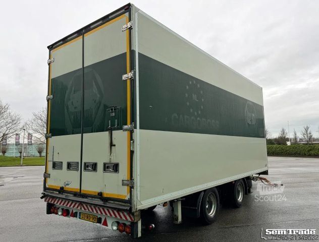 Remorque frigorifique Burg VAN BEUREN ISOLATED BOX SIDE DOORS TRS COOL