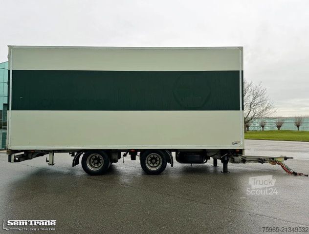 Remorque frigorifique Burg VAN BEUREN ISOLATED BOX SIDE DOORS TRS COOL