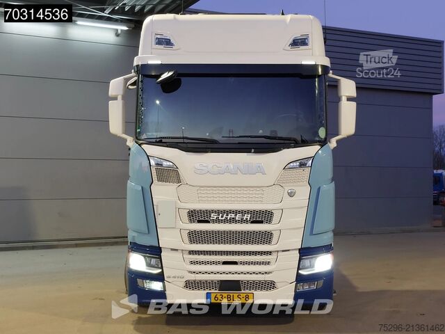 Estándar-SZM Scania S410 4X2 NL-Truck Retarder 2xTanks Standklima