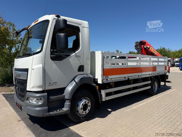 LKW mit Pritsche (offen) DAF LF 230 Pritsche+Kran Palfinger PK8501