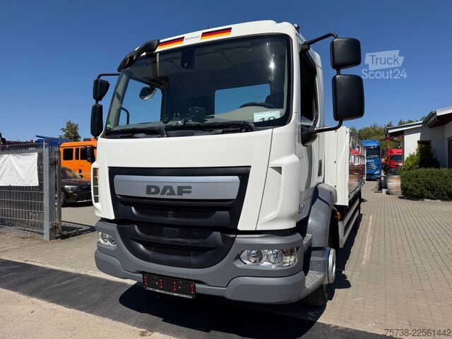 LKW mit Pritsche (offen) DAF LF 230 Pritsche+Kran Palfinger PK8501