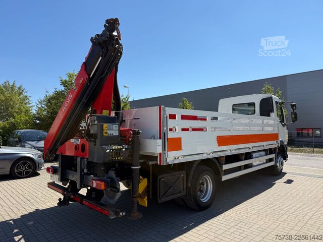 LKW mit Pritsche (offen) DAF LF 230 Pritsche+Kran Palfinger PK8501
