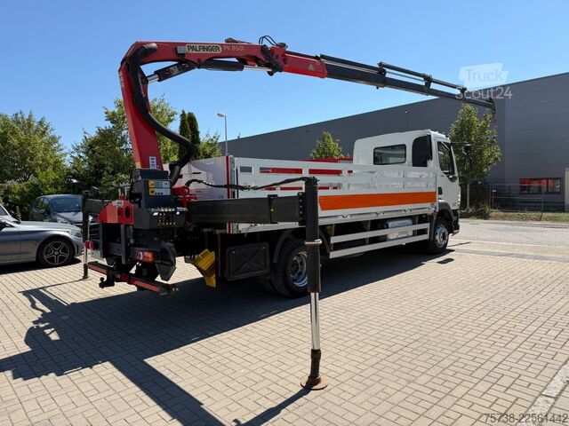 LKW mit Pritsche (offen) DAF LF 230 Pritsche+Kran Palfinger PK8501