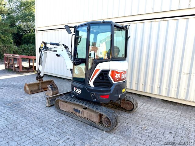 Minigraver BOBCAT E26 / 2021 BJ / 2 x Löffel / 1.665 H