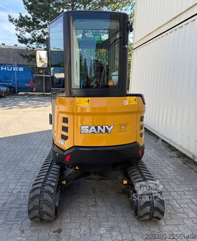 Minigrävare SANY SY26U / 2023 BJ / 59 Stunden! / MS03