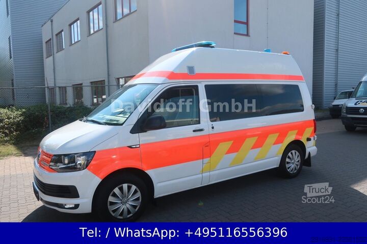 Camion de pompiers VW Nr.B73 T6 KTW / 1.Hand / Klima / DSG / SHZ