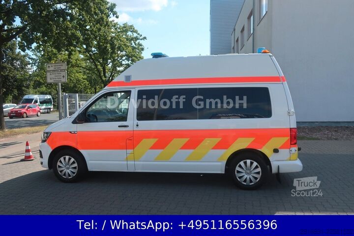 Camion de pompiers VW Nr.B73 T6 KTW / 1.Hand / Klima / DSG / SHZ