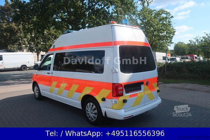Camion de pompiers VW Nr.B73 T6 KTW / 1.Hand / Klima / DSG / SHZ