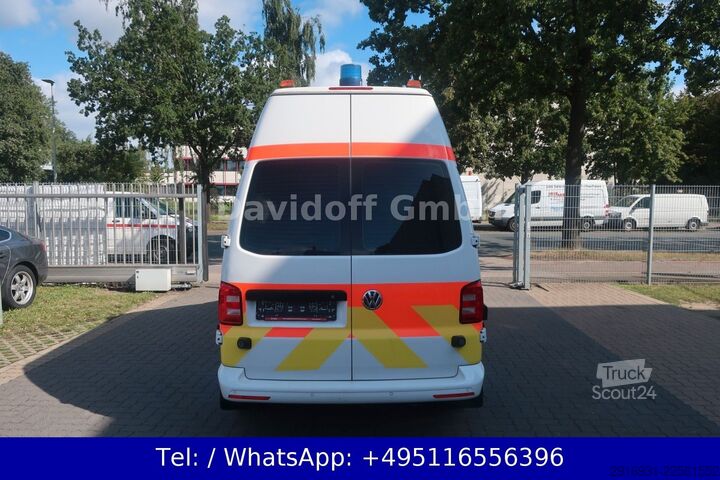 Camion de pompiers VW Nr.B73 T6 KTW / 1.Hand / Klima / DSG / SHZ