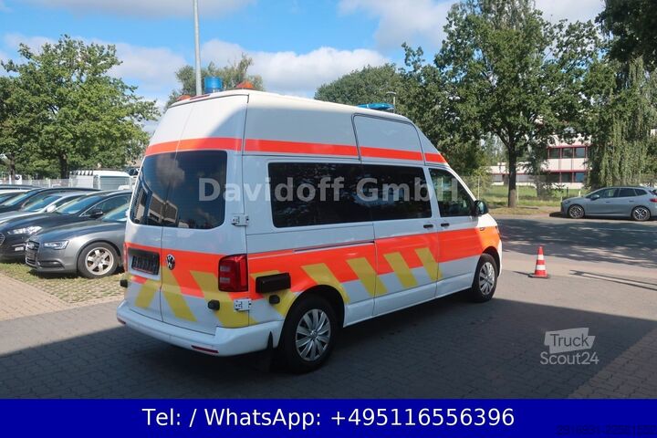 Camion de pompiers VW Nr.B73 T6 KTW / 1.Hand / Klima / DSG / SHZ
