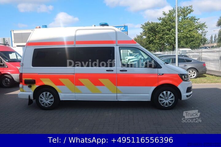 Camion de pompiers VW Nr.B73 T6 KTW / 1.Hand / Klima / DSG / SHZ