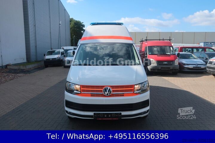 Camion de pompiers VW Nr.B73 T6 KTW / 1.Hand / Klima / DSG / SHZ