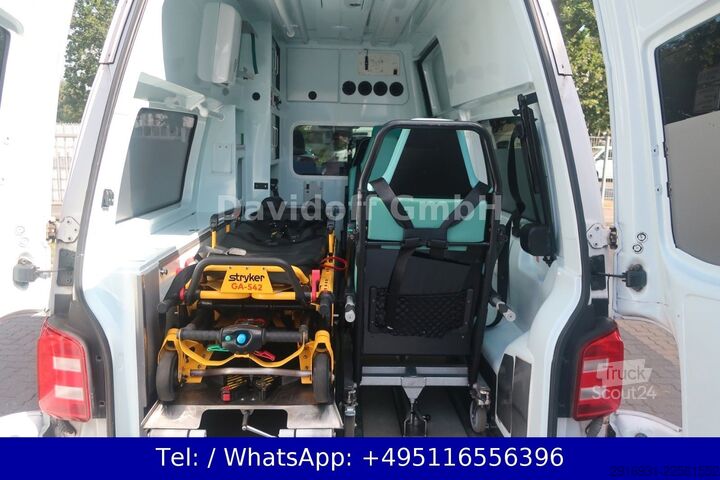 Camion de pompiers VW Nr.B73 T6 KTW / 1.Hand / Klima / DSG / SHZ