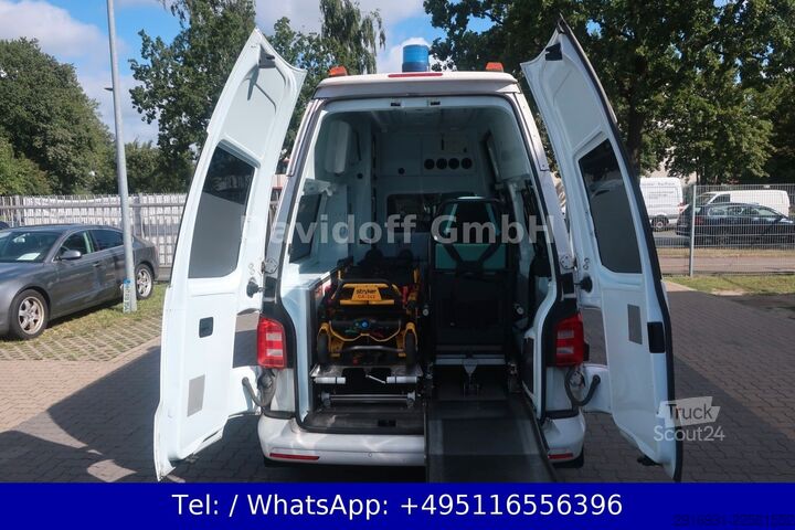 Camion de pompiers VW Nr.B73 T6 KTW / 1.Hand / Klima / DSG / SHZ