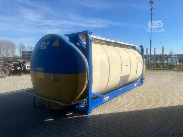 Tank konteyneri Van Hool 35.000L / 1-comp. / 20FT swapbody / T7 / EMKD /...