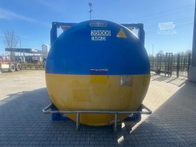 Tank konteyneri Van Hool 35.000L / 1-comp. / 20FT swapbody / T7 / EMKD /...