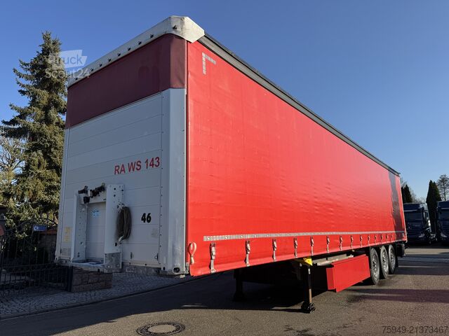 SCS24/L Standard, Liftachse, Palettenka. Schmitz Cargobull SCS24/L Standard, Liftachse, Palettenka.