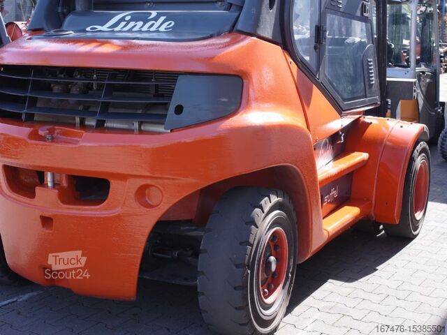 Фронтальный погрузчик-вилочный Linde H80D