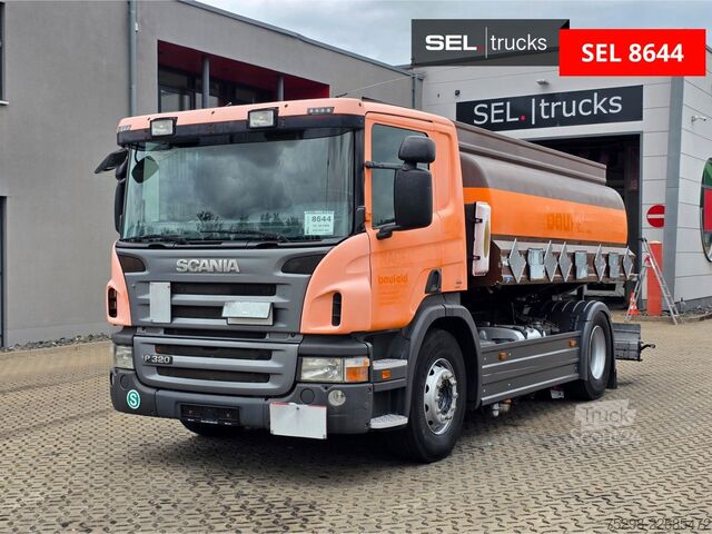 LKW mit Tankaufbau SCANIA P 320 DB4X2MNA | ADR AT FL | Teilledersitze