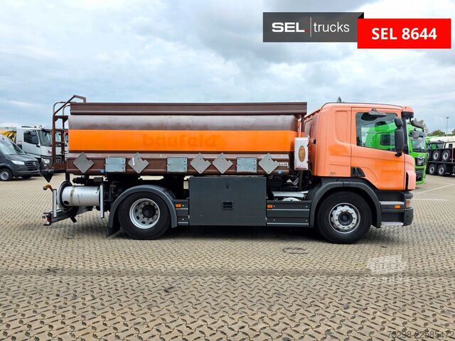 LKW mit Tankaufbau SCANIA P 320 DB4X2MNA | ADR AT FL | Teilledersitze