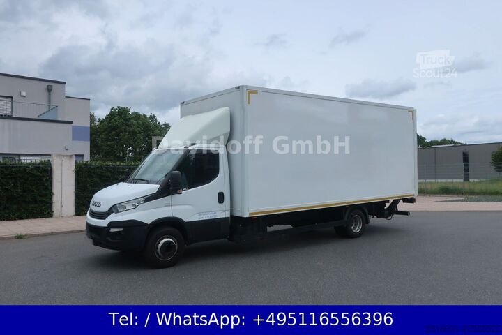 Sandučar IVECO Nr.3 Daily 70C18 Koffer Luftfahrwerk / Ladeboard