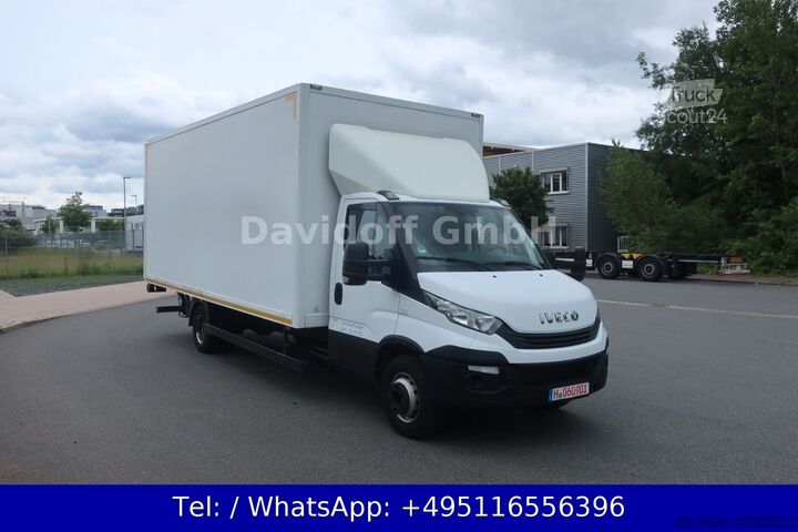 Sandučar IVECO Nr.3 Daily 70C18 Koffer Luftfahrwerk / Ladeboard