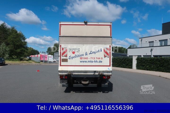 Transporter mit Koffer MERCEDES-BENZ Nr.1231 Atego 3 4x2 / Luftfahrwerk / Ladeboard.