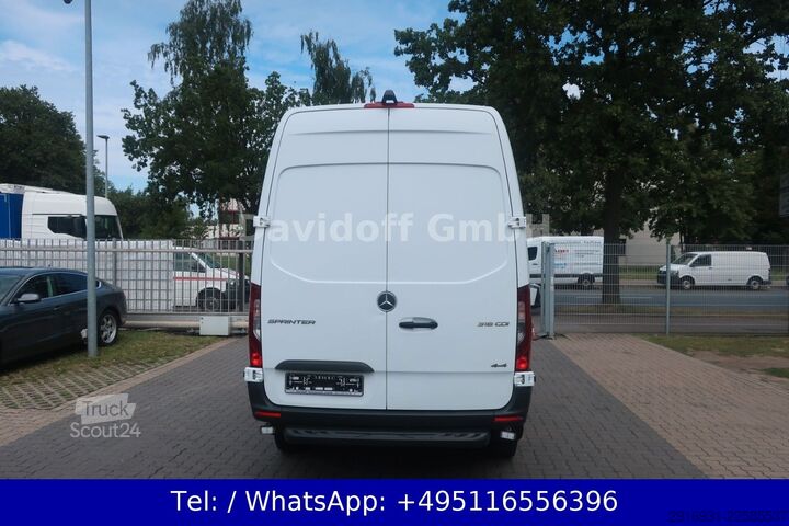 Furgão de teto alto MERCEDES-BENZ Nr.B20 Sprinter 316 CDI AWD L2 1. Hand / 4x4