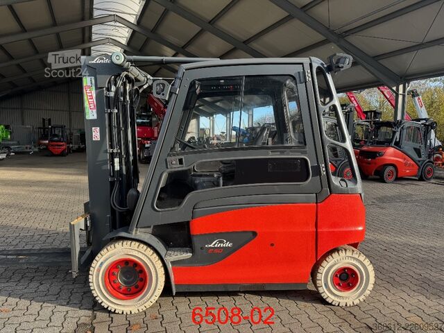 Челен мотокар Linde E 50 HL 01