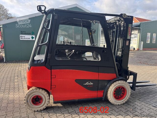 Челен мотокар Linde E 50 HL 01