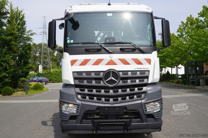 3stranný sklápěč s HDS Mercedes-Benz Arocs 1833 / 87,000 km!!! / Hds HIAB