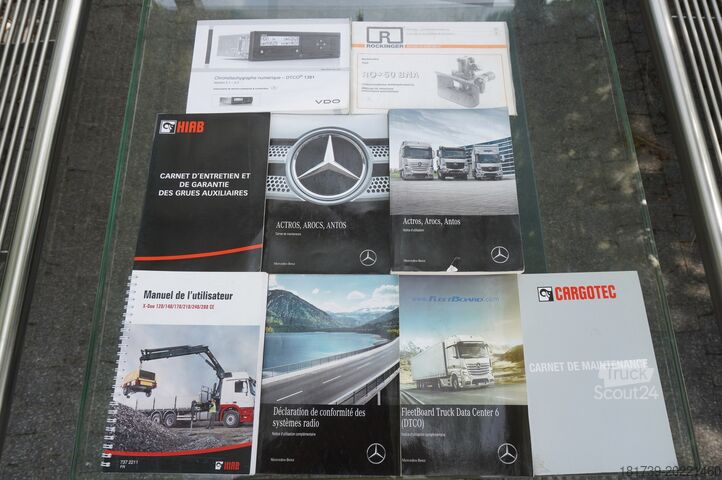 3stranný sklápěč s HDS Mercedes-Benz Arocs 1833 / 87,000 km!!! / Hds HIAB