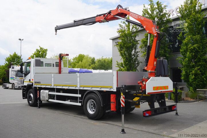 Plošina s jeřábem Iveco Stralis 310 / 34 tho km !!! / FASSI 4 t
