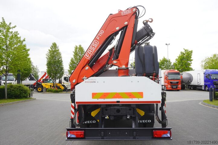 Plošina s jeřábem Iveco Stralis 310 / 34 tho km !!! / FASSI 4 t