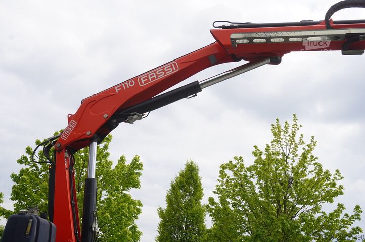 Plošina s jeřábem Iveco Stralis 310 / 34 tho km !!! / FASSI 4 t