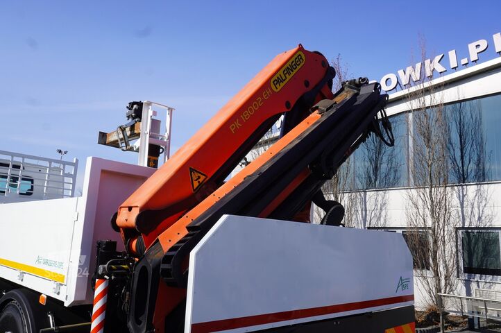 Platformă cu HDS Renault C380 / 6x4 / HDS Palfinger PK 18002-EH 6