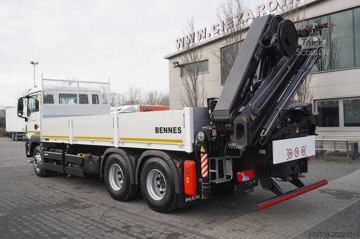 Široká strana s HDS MAN TGS 26.400/ HDS HIAB 244 EP-4 HIDUO 8.5t