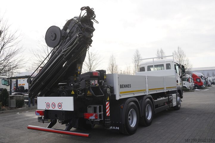 Široká strana s HDS MAN TGS 26.400/ HDS HIAB 244 EP-4 HIDUO 8.5t