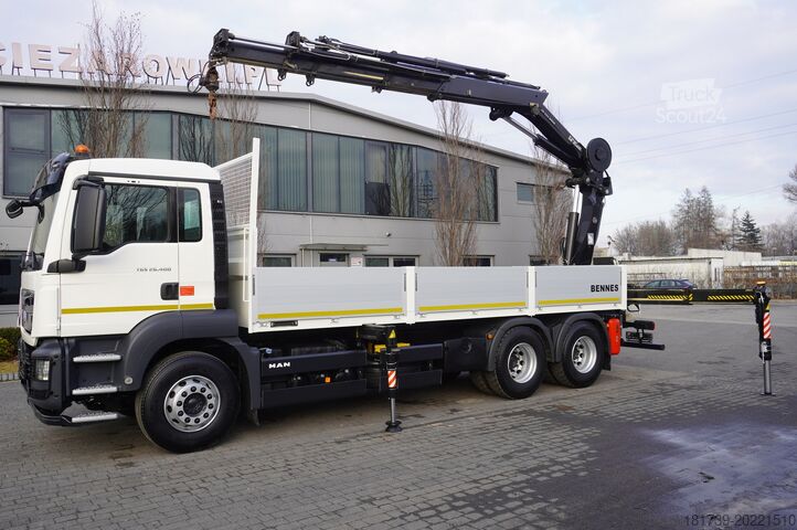 Široká strana s HDS MAN TGS 26.400/ HDS HIAB 244 EP-4 HIDUO 8.5t