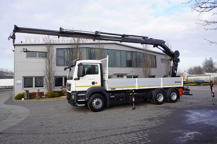 Široká strana s HDS MAN TGS 26.400/ HDS HIAB 244 EP-4 HIDUO 8.5t