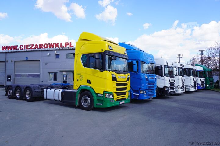 Șasiu SCANIA R650 V8 / 650 HP / Frame 8.8 m /
