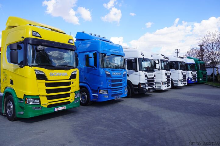 Rama do zabudowy SCANIA R650 V8 / 650 HP / Frame 8.8 m /