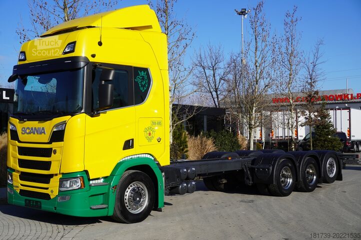 Cadru încorporat SCANIA R650 V8 8x4/4 E6 / 2020 / frame 9.7 m