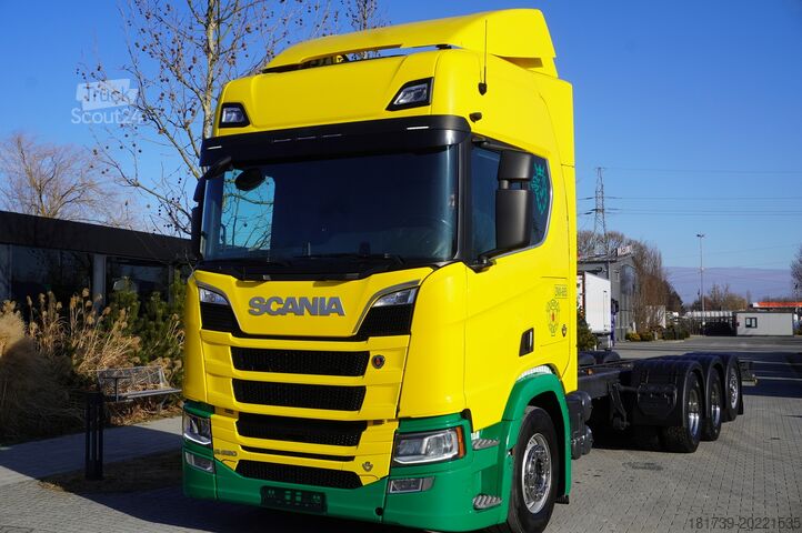 Eingebauter Rahmen SCANIA R650 V8 8x4/4 E6 / 2020 / frame 9.7 m
