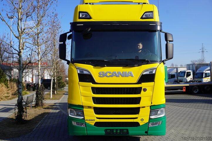 Eingebauter Rahmen SCANIA R650 V8 8x4/4 E6 / 2020 / frame 9.7 m