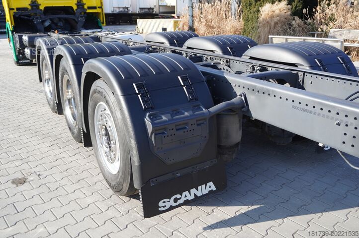 Eingebauter Rahmen SCANIA R650 V8 8x4/4 E6 / 2020 / frame 9.7 m