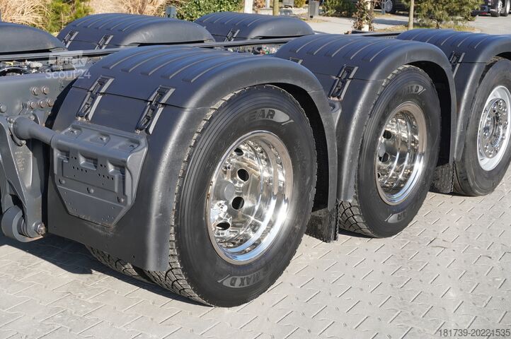 Eingebauter Rahmen SCANIA R650 V8 8x4/4 E6 / 2020 / frame 9.7 m